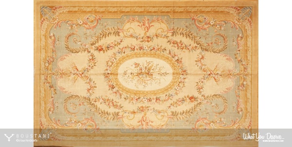 Savonnerie-French Carpets.Boustani Glorious Handicrafts