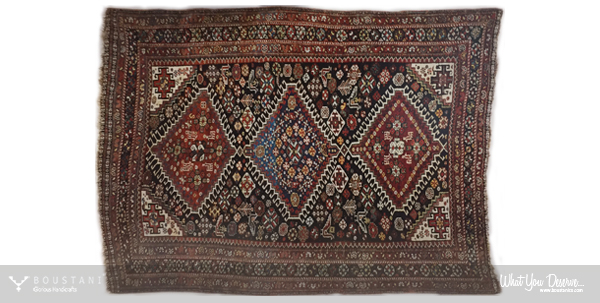 Nomadic Persian Rugs-Boustani Carpets.Khamseh.2