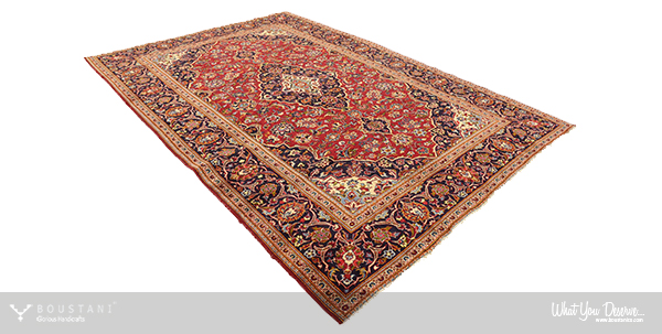 Rugs of Kashan-Boustani Carpet