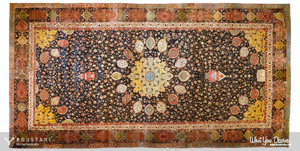 Boustani Rugs.Ardabil Carpet.mid-16th century-V&A Museum, London