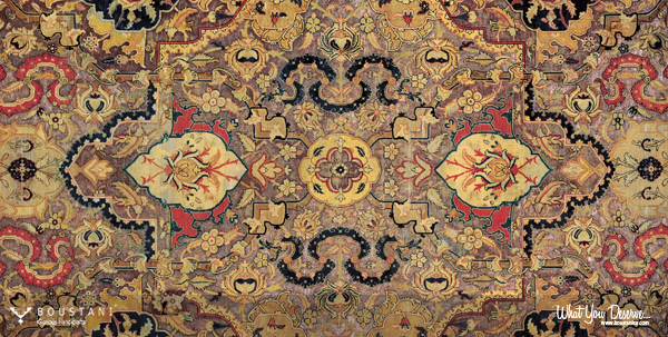 The Yakob Polonaise Carpet.Boustani Rugs